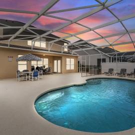 10 Min to Disney, Heated Pool Family-Friendly, BBQ, 2 Game Room & Sleeps 16 Guests