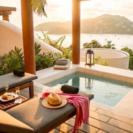 Tentaciones Boutique Hotel - Ocean View & Private Pools - Adults Only, hôtel à Zihuatanejo