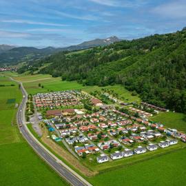 Albatross Mobile Homes on Camping Bella Austria