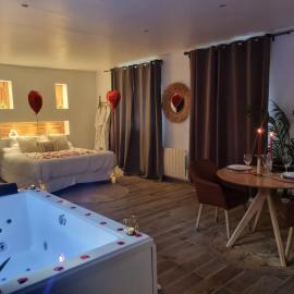 Loft de luxe avec jacuzzi jardin privé près de Paris et 20min Stade de France