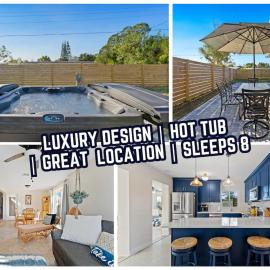 Luxury design, hot tub, close proximity to beach, hotel en Melbourne