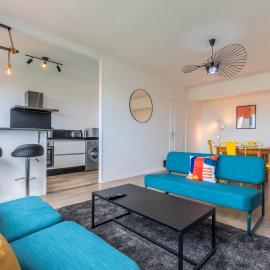 Appartement 2 chambres en hypercentre avec parking