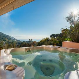 Baîeta - Appt climatisé Jacuzzi vue mer