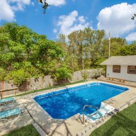 Farmhouse With Amazing Pool at Wester Hills Temple, hotel din Temple
