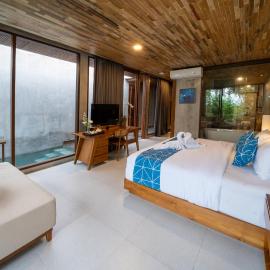 Langit Pitu Villas, hotel din Ketewel