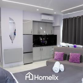 Modern studio in the city center