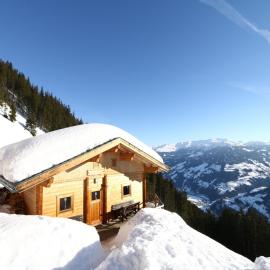 Chalet Nase at 1700m in the Zillertal, hotel Grünben