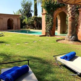 Marrakech में, होटल Private Villa at Jardins de Touhina