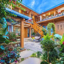 Lijiang में, होटल Lijiang Quiet Lights Garden Designer Hotel Serene Haven Zhongyi Mufu Branch Old Town of Lijiang