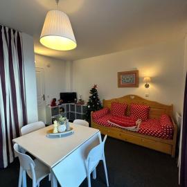 Appart Risoul 1min pistes - PMR 4-6 pers