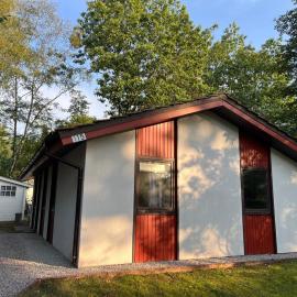 wellness bungalow 115 keybox starlink wifi tv airco heater woods pittoresque town lidl restaurant bioresonance P only private cars, Hotel in Uelsen