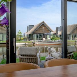 Aan Het Water 'Wetterhaghe' optioneel met E-Sloep, hotel u gradu Heeg