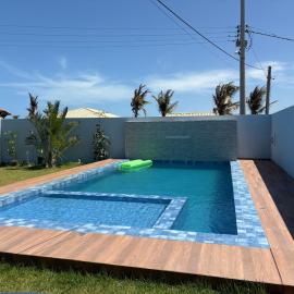 Casa Praiana pé na areia Morro Branco, hotel a Beberibe