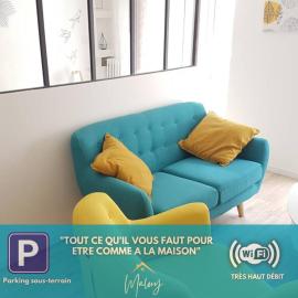 COCON du centre ville avec PARKING et WIFI