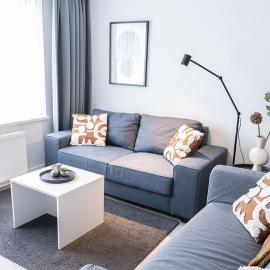 6p newly renovated home with unique roof-terrace
