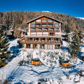 Chandolin Boutique Hotel、シャンドランのホテル