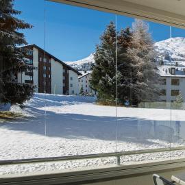 Apartment right next to ski lift, hotel em Parpan