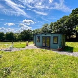 Peaceful eco glamping cabin