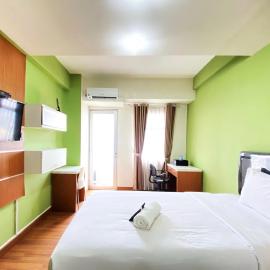 Homey Studio Apartment at Oxford Jatinangor By Travelio, hotel a Sumedang