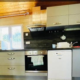 Chalet climatisé dans un écrin de verdure