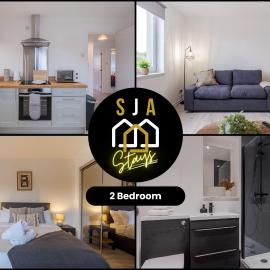 Merkland Stay - SJA Stays - Modern 2 Bed Apartment
