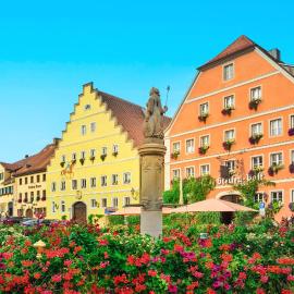 WAGNERS Hotel Greifen-Post, hotel em Feuchtwangen
