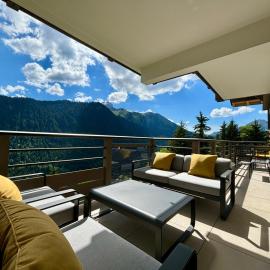Le Thélème A303 - Vue panoramique sur Châtel, hotelli kohteessa Châtel