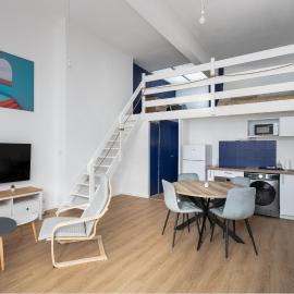 Duplex au calme à deux pas du centre-ville avec Parking privatif et Terrasse