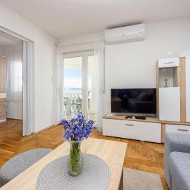 Lichtdurchflutetes Apartment mit tollem Meerblick, Waschmaschine - hundefreundlich