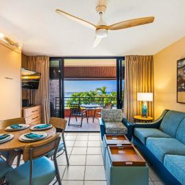 Kuleana Club #410 Oceanfront 1 bedroom 1 bathroom - Gated 2nd Fl