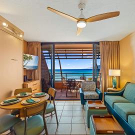 Kuleana Club #412 Oceanfront - 1 bedroom & 1 bathroom - Gated 2nd Fl