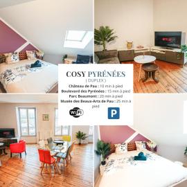 Cosy Pyrénées 2CH - Vue sur le Château et Parking privé