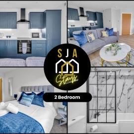 King Street Stay - SJA Stays - Modern 2 Bed Apartment