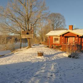 Cozy Home In Borlänge With Lake View, hotell i Borlänge
