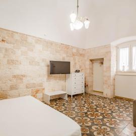 Antiche Mura Apartments"Bianco di Puglia" cucina 1 camera da letto più divano letto
