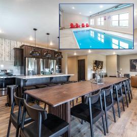 Branson 10 Bedroom Lakeside Lodge! PRIVATE HEATED POOL!, hotel in Hollister