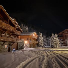 Appartement neuf haut de gamme esprit chalet à Méribel - 4 couchages, hotel a Méribel