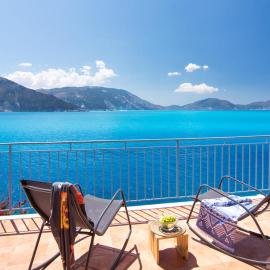 Asos Luxury Seafront Villas, Kefalonia, 100m beach & center, 4 stars services, Parking - near Myrtos - Fiskardo, Hotel in Asos