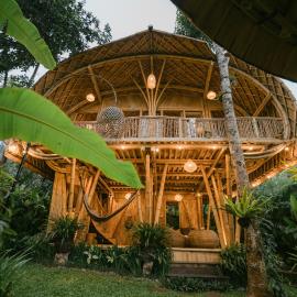 Alamvaya Bali Bamboo House, Hotel in Sidemen