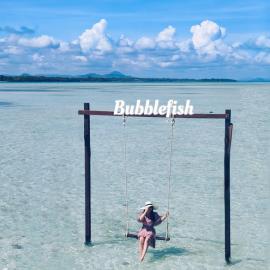 Bubblefish Water Villa, מלון בKampong Bum Bum
