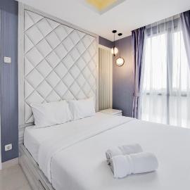 Comfortable and Minimalist 1BR at The Ayoma Apartment By Travelio