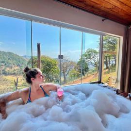 Mirante Da Colina08, com hidro, café da manhã e piscina