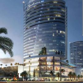 Oceans Apartments Balcony Suites in the Radisson Blu Hotel Building Tower,Durban,Umhlanga