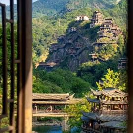 Viesnīca Wangxian Valley Qingchuanxingguan - Wangxian Valley Scenic Area pilsētā Jiangcun