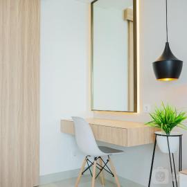 Comfy and Minimalist Studio at Embarcadero Bintaro Apartment By Travelio
