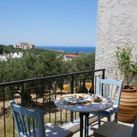 Christina's Villa with sea view, ξενοδοχείο στο Δαράτσο