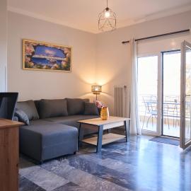 City Center 2-BR Apartment in Mytilene