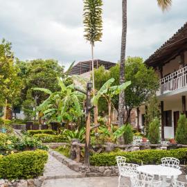 Hostal Jardín Escondido、ビルカバンバのホテル