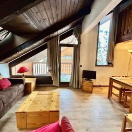 Studio Mezzanine pour 4 Pers - Centre Méribel, Proche Pistes et Commerces, Animaux Acceptés