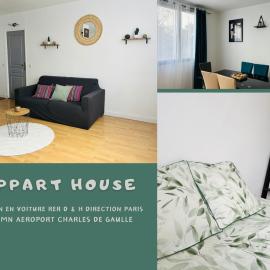 Bel appart house proche paris, hotel u gradu Sarsel